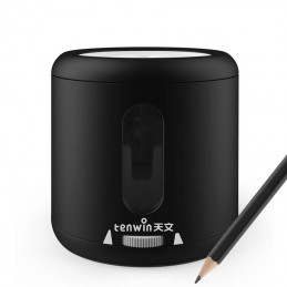 Operated Pencil Sharpener Tenwin 8035-1 Battery - USB (black)