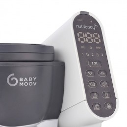 Multi-purpose food processor Babymoov Nutribaby(+) 6-in-1 (grey)