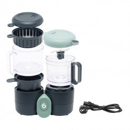 Multi-purpose food processor Babymoov Nutribaby One 4-in-1 (black)