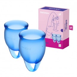 Menstrual Cup Feel confident Satisfyer (blue)