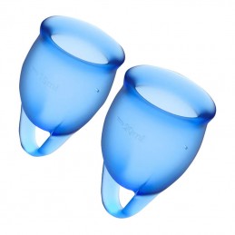 Menstrual Cup Feel confident Satisfyer (blue)