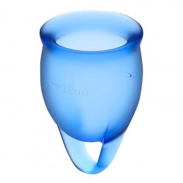 Menstrual Cup Feel confident Satisfyer (blue)