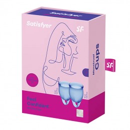 Menstrual Cup Feel confident Satisfyer (blue)