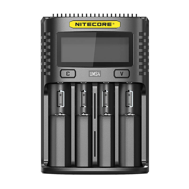 Ładowarka do akumulatorów Nitecore UMS4, USB