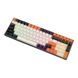 Klawiatura mechaniczna Royal Kludge RK100 RGB, brown switch (czarno-pomarańczowa)