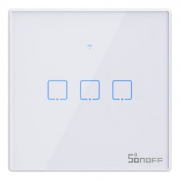 Smart Switch WiFi + RF 433 Sonoff T2 EU TX (3-channel) updated