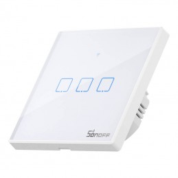 Smart Switch WiFi + RF 433 Sonoff T2 EU TX (3-channel) updated