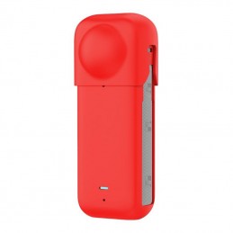 Silicone protective case PULUZ for Insta360 X4 (red)