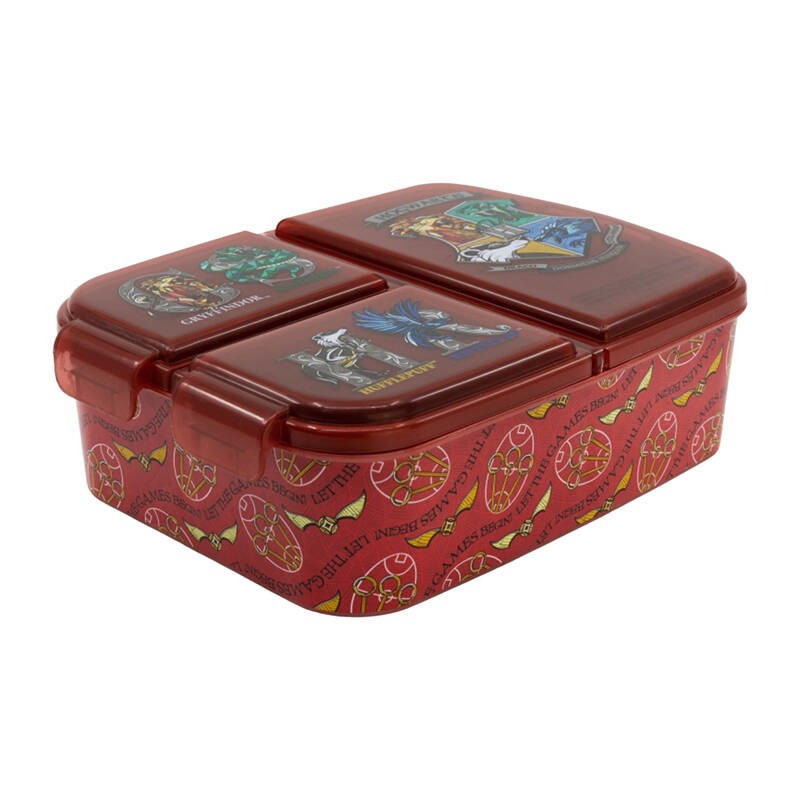 Lunch Box for Kids STOR 14120 3 Compartments Harry Potter (red)