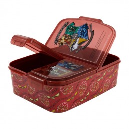 Lunch Box for Kids STOR 14120 3 Compartments Harry Potter (red)