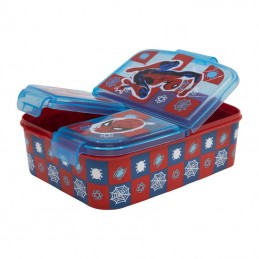 Lunch Box for Kids STOR 74720 3 Compartments Spiderman (blue - re