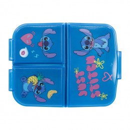 Lunch Box for Kids STOR 75020 3 Compartments Stitch Palms (blue)