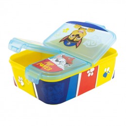 Lunch Box for Kids STOR 74620 3 Compartments Paw Patrol Chase (yellow - blu