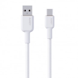 USB-A to USB-C Cable Aukey CB-NAC2, 60W, 1.8m (white)