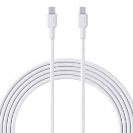 USB-C to USB-C Cable Aukey CB-NCC2, 60W, 1.8m (white)