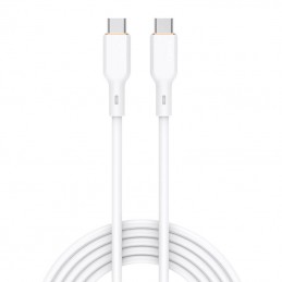 USB-C to USB-C Cable Aukey CB-SCC102, 100W, 1.8m (white)