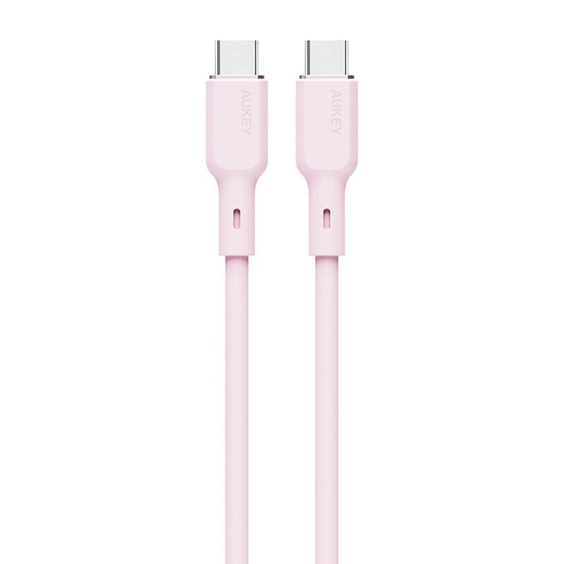 USB-C to USB-C Cable Aukey CB-SCC102, 100W, 1.8m (pink)