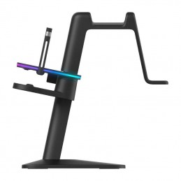 RGB Vertical Stand Meta Officially Co-Branded Kiwi Design QC03 for Meta Quest 3-Quest 2-Quest PRO Black