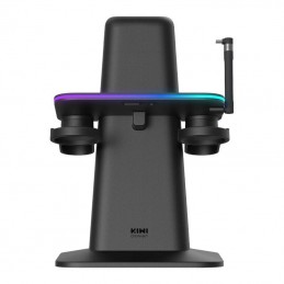 RGB Vertical Stand Meta Officially Co-Branded Kiwi Design QC03 for Meta Quest 3-Quest 2-Quest PRO Black