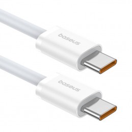 Kabel szybkiego ładowania USB-C do USB-C Baseus Superior 2 100W 2m (biały)