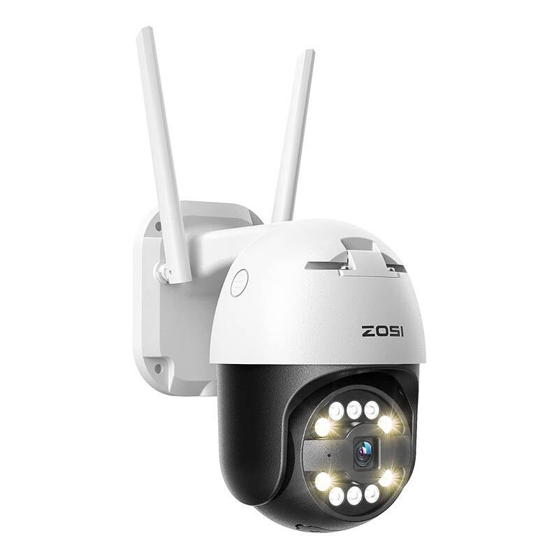 IP Outdoor Camera ZOSI C296 WiFi Pan Tilt 5MP IP66 with 32GB microSD card