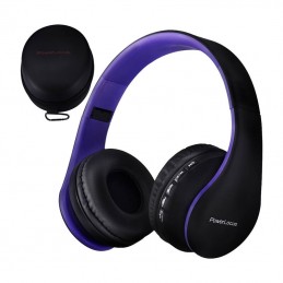 Wireless Headphones PowerLocus P1 (black  -  purpl