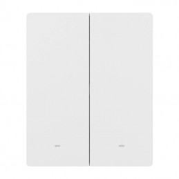 Smart wall switch SONOFF M5-2C-80W Matter (2-channel, to frame)