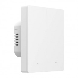 Smart wall switch SONOFF M5-2C-80W Matter (2-channel, to frame)