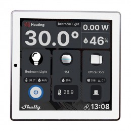 Set Shelly Wall Display Control Panel (white) + BLU H - T Ivo