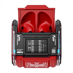 Earphones TWS Transformers MG-C03 (red)