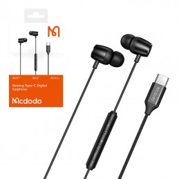 Wired earphones Mcdodo HP-4070, USB-C (black)