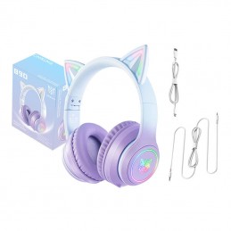 ONIKUMA B90 Gaming headset (Blue-Purple)