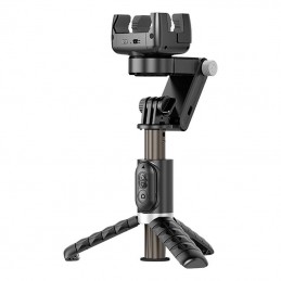 Selfiestick-tripod bluetooth APEXEL APL-D10 1.5m (black)