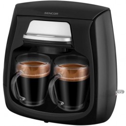 Sencor SCE 2100BK coffee maker with two cups 0.3L 500W