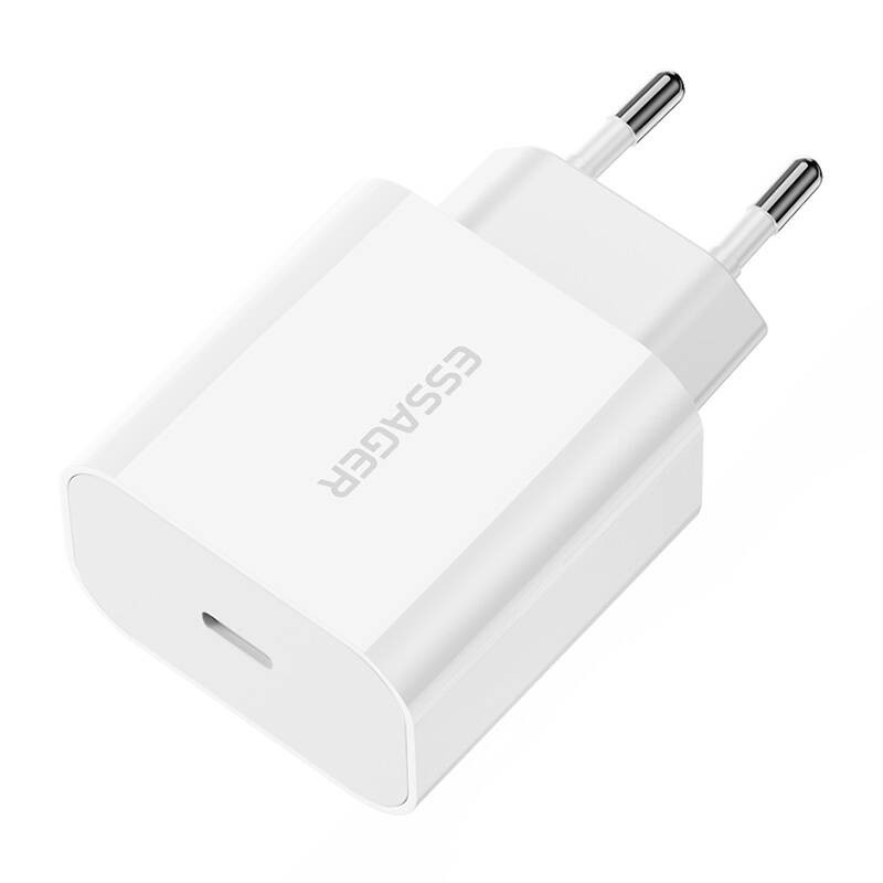 Ładowarka USB-C 20W Essager PD (biała)