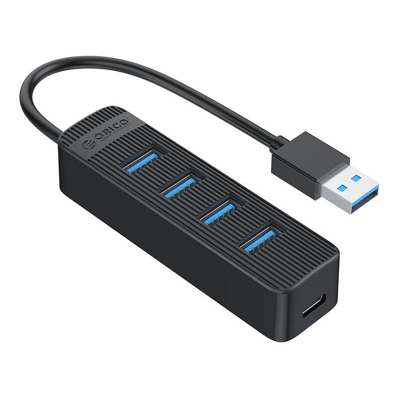 Orico Hub USB-A to 4xUSB-A 3.0 - black