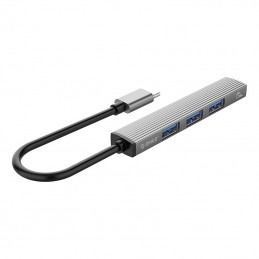 Orico Hub USB-C to USB-A 3.0 + 3xUSB-A 2.0 - grey