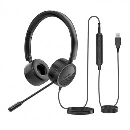 Wired headset with microphone NewBee NB-H360 (black)