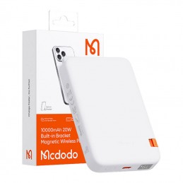 Power Bank Magnetyczny Mcdodo MC-5100 ze statywem 10000mAh, 20W (biały)