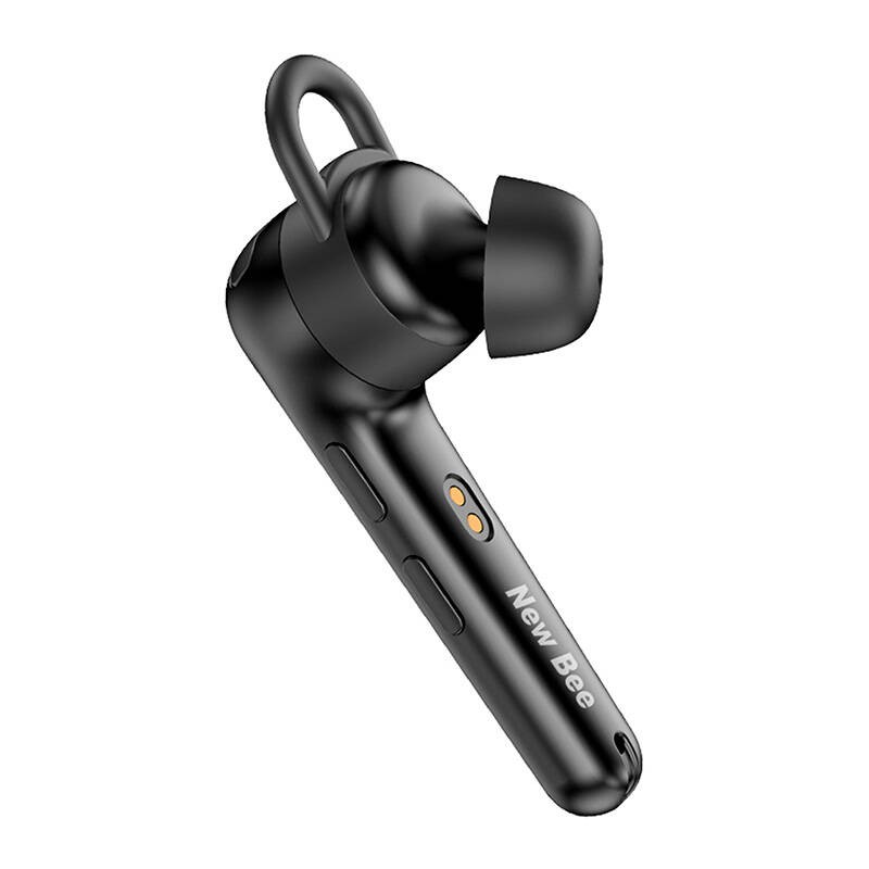 Wireless headphones with microphone New Bee M52 (black)