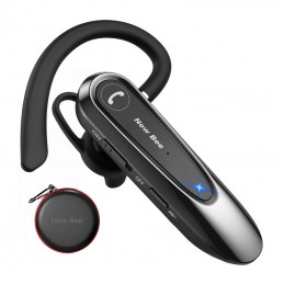 Wireless earphone with microphone New Bee NB45 (black)