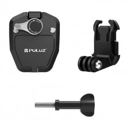 Motorcycle Windshield Mount Clip PULUZ  for Action Cameras (Black)