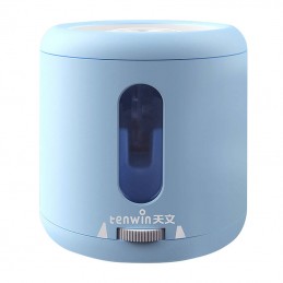 Pencil sharpener Tenwin 8035-4 battery-USB (blue)