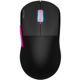 Hator HTM570BP Quasar 2 Ultra 4K 2600dpi Wireless mouse for gamers