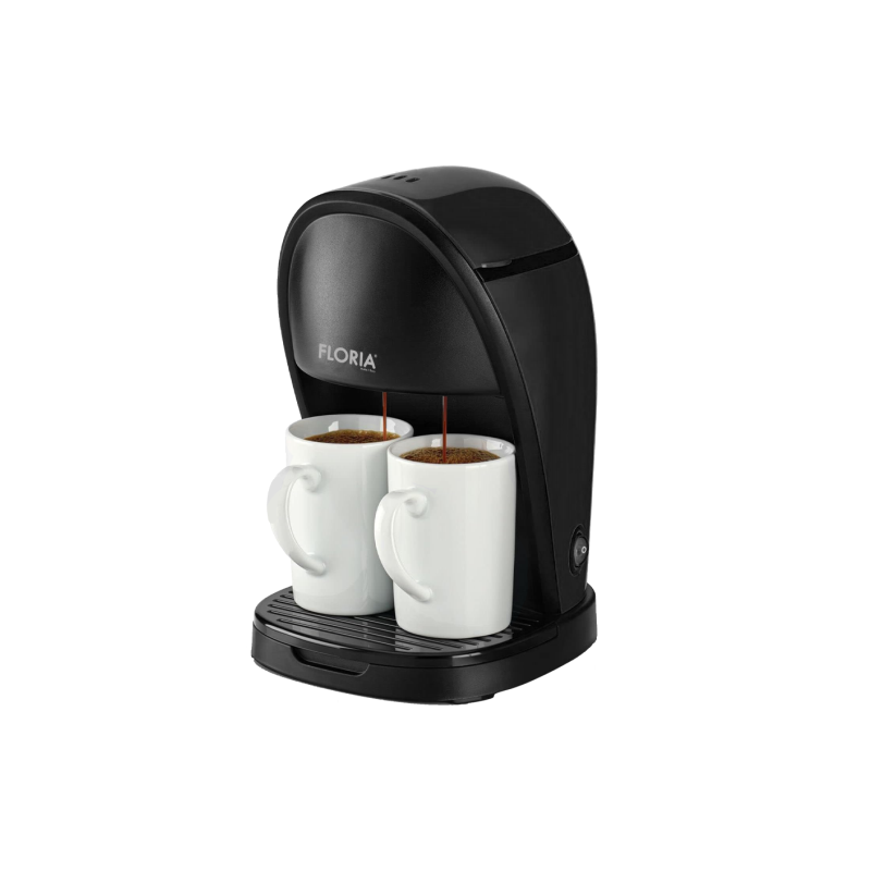 Floria ZLN9297 coffee maker with two cups 025L 450W