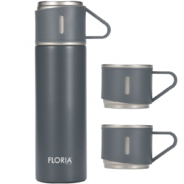 Floria ZLN0745 Thermos bottle with 2 cups 500ml