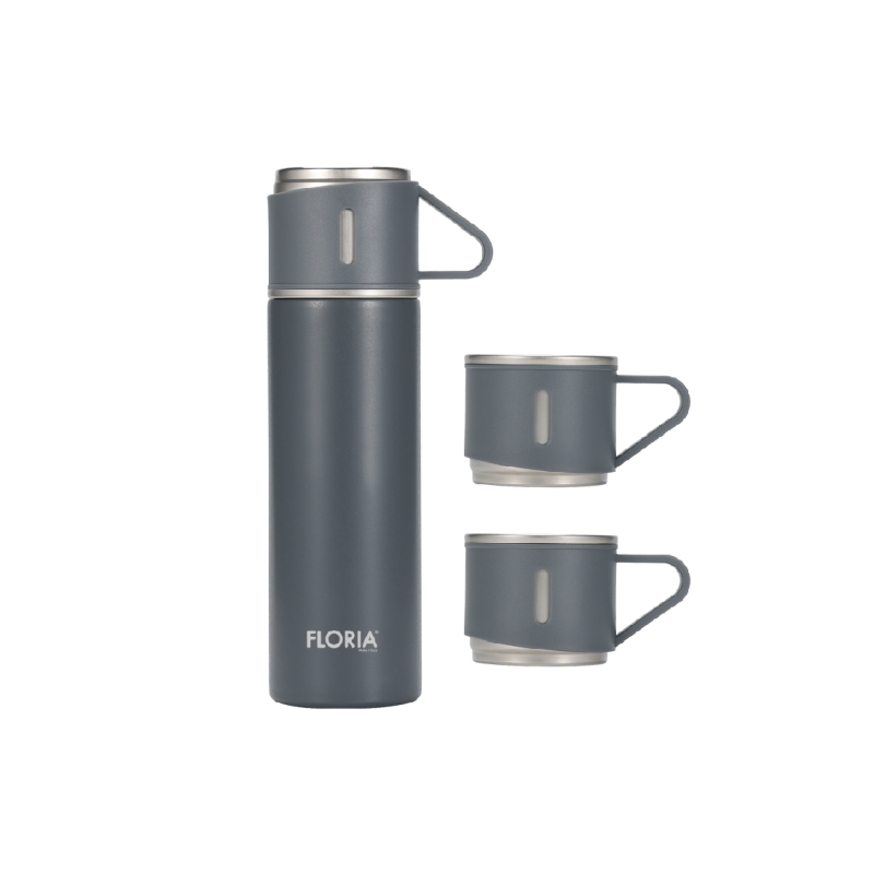 Floria ZLN0745 Thermos bottle with 2 cups 500ml