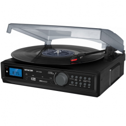 Sencor STT 212U Turntable with Bluetooth- MP3- USB- SD -Radio