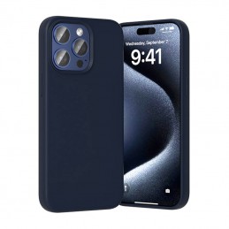 Etui Silikonowe Vention KUFL0-30 do iPhone 15 Pro (niebieski)