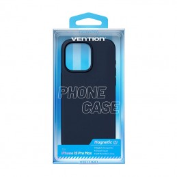 Etui Silikonowe Vention KUFL0-40 do iPhone 15 Pro Max (niebieski)